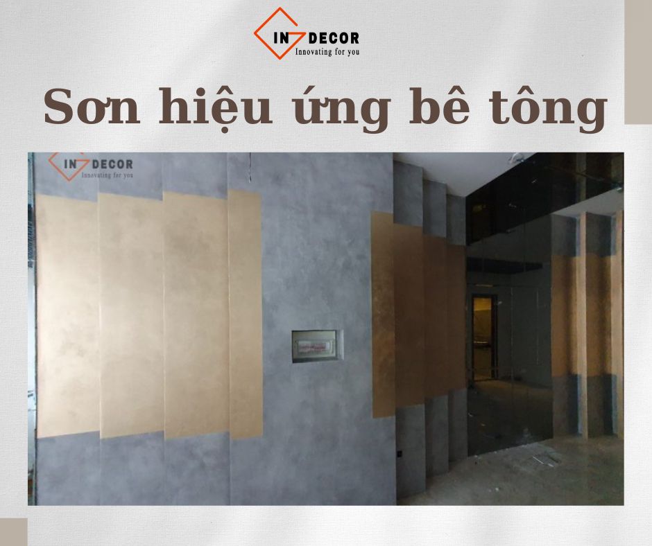 Sơn Hiệu Ứng Bê Tông – Xu Hướng Mới Cho Không Gian Hiện Đại