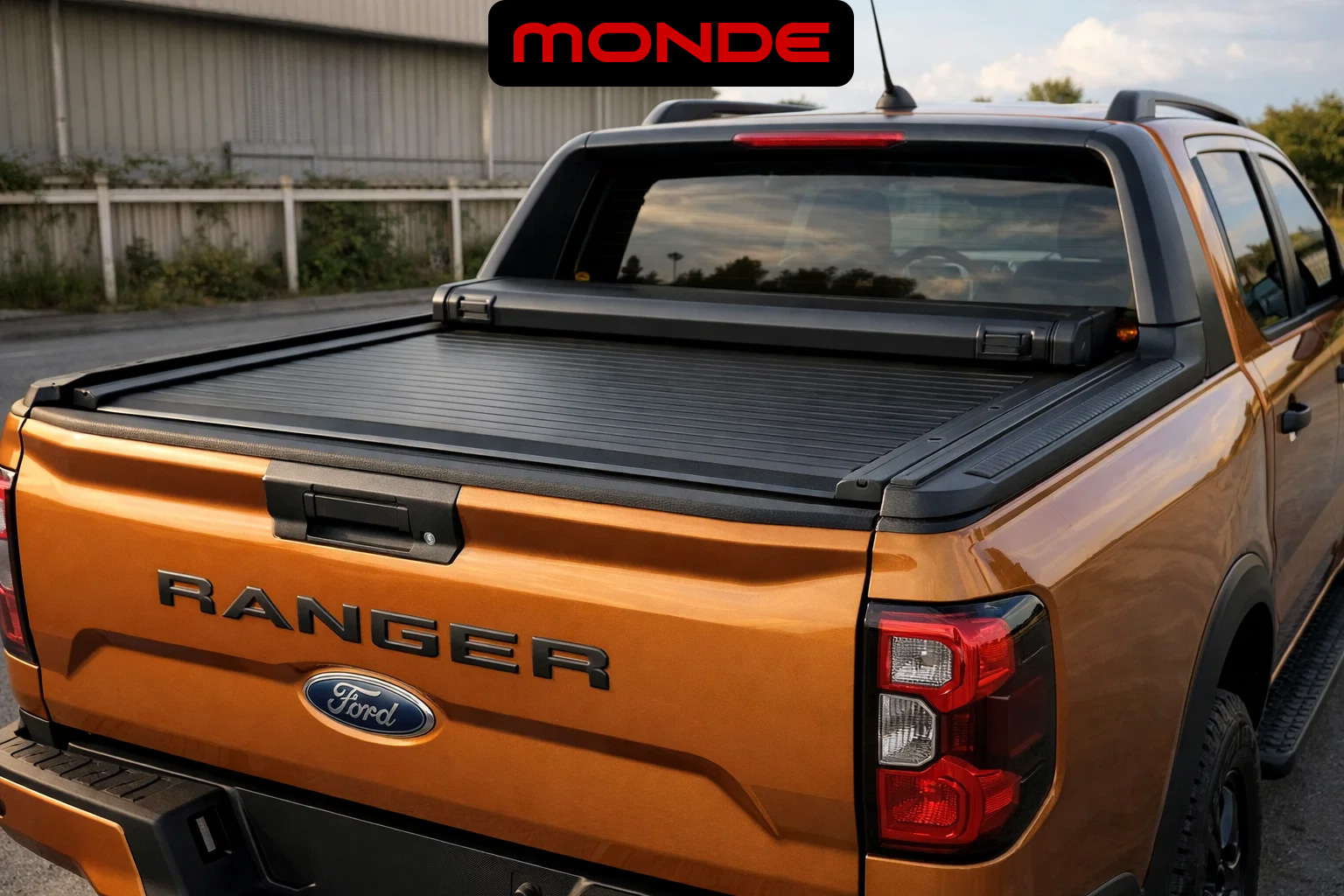 Nắp thùng bán tải ford ranger giải pháp hoàn hảo từ thương hiệu Monde